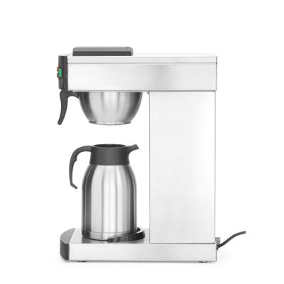 Překapávací kávovar, HENDI, 2L, 230V/1400W, 215x410x(H)520mm | 211052